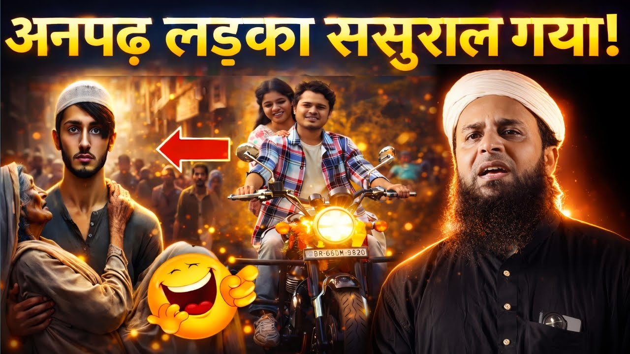 अनपढ़ लड़का ससुराल गया! 😂 | ऐसा वाक़िया कि हँसी नहीं रुकेगी | Maulana Sohrab Kalkatta 
