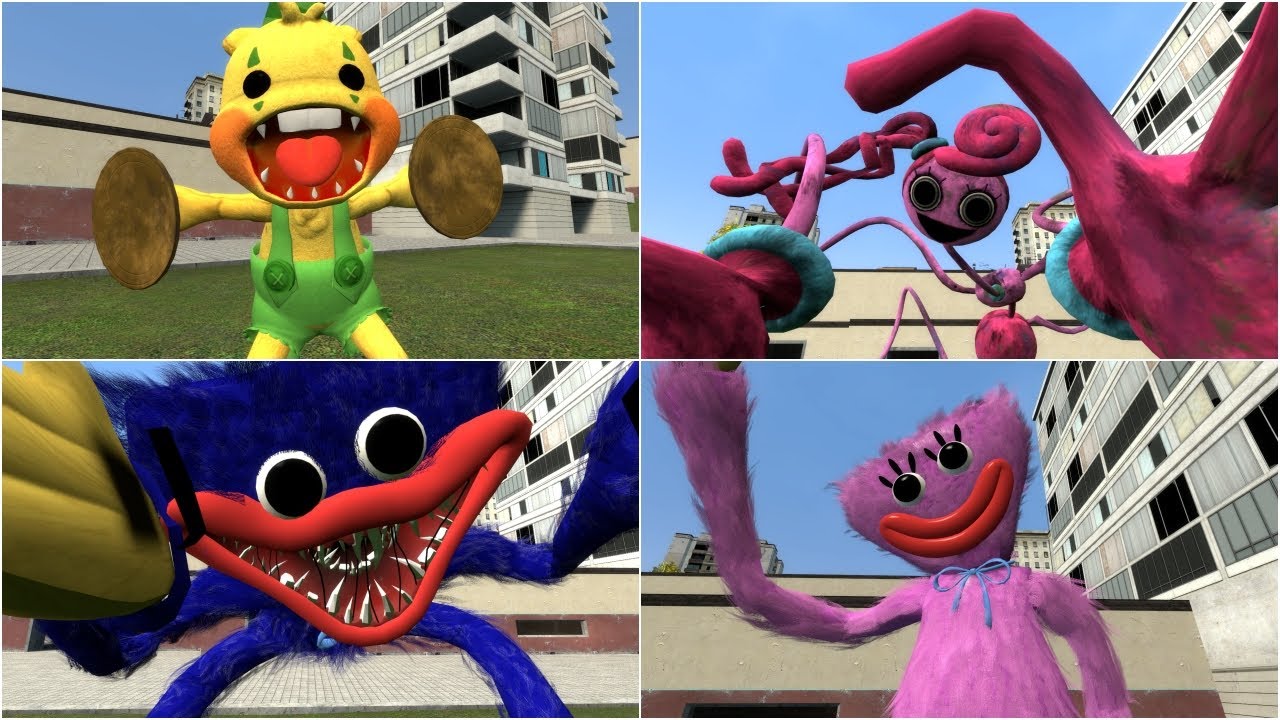 NEW ALL POPPY PLAYTIME CHAPTER 2 JUMPSCARES in Garry's Mod!