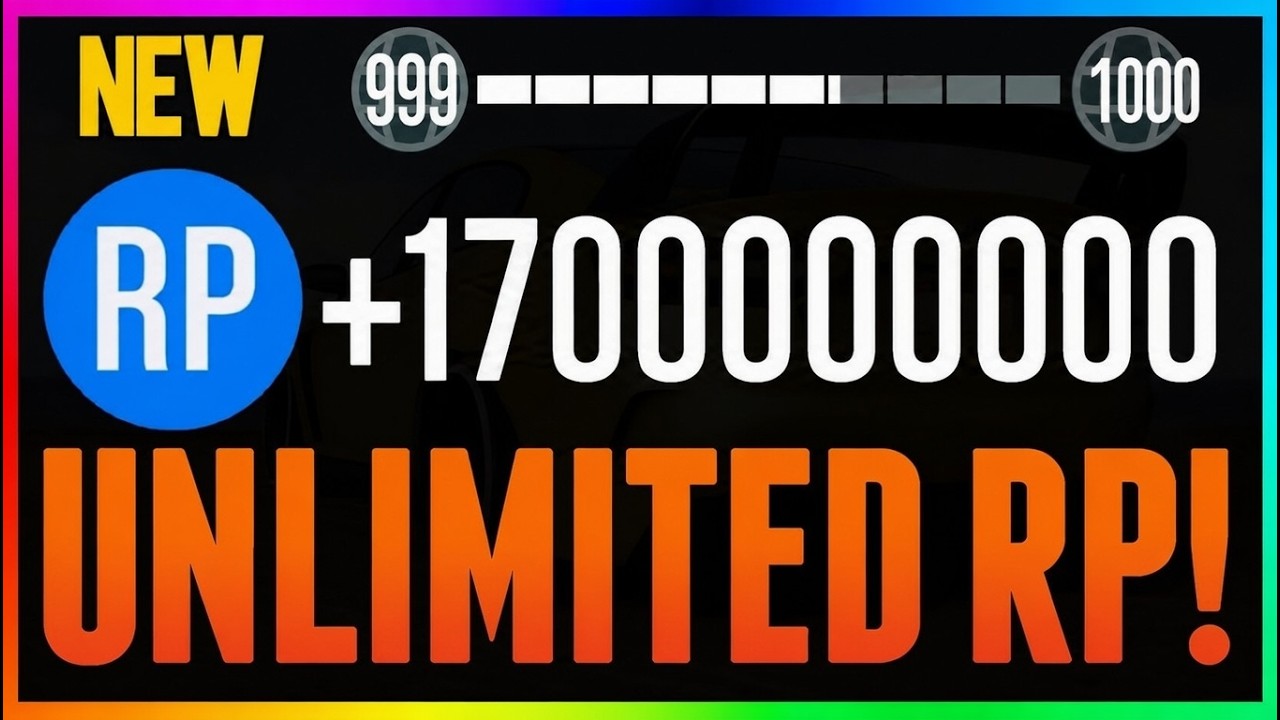 GTA V Online - NEW SOLO UNLIMITED RP METHOD- FASTEST Way To RANK UP in 2026 (Unlimited RP Exploit)