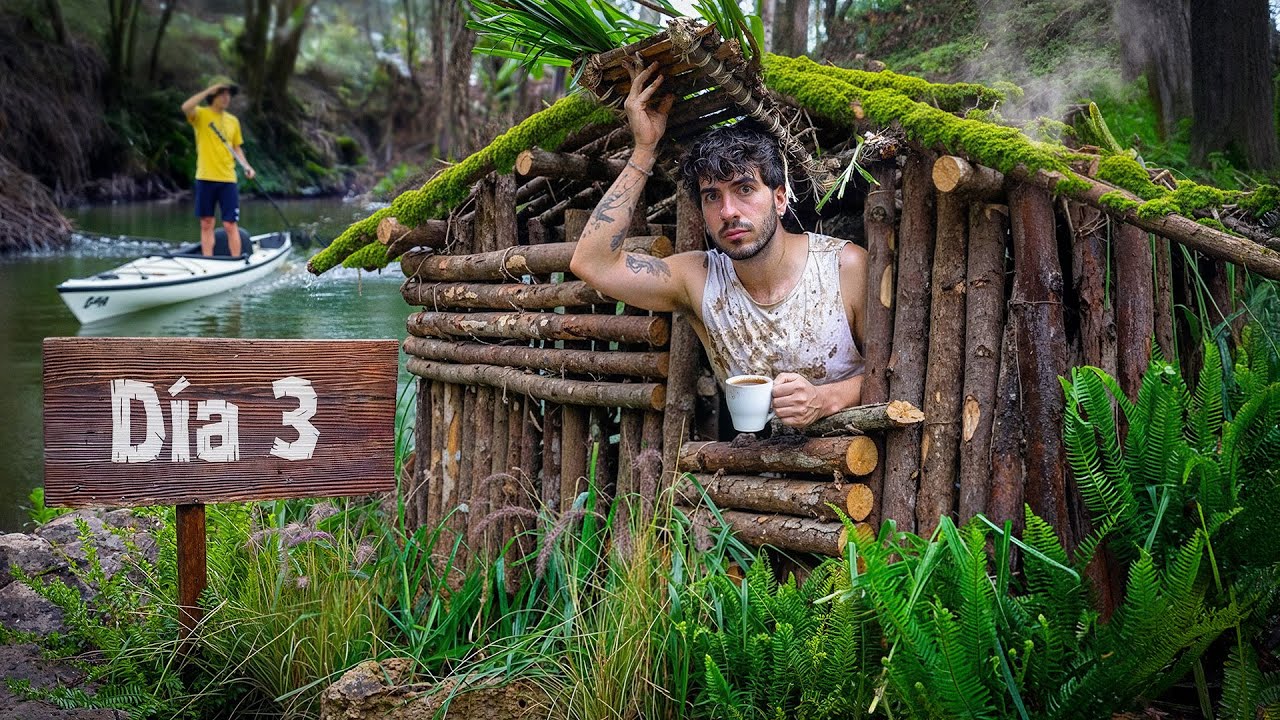 Pas&eacute; 100 horas construyendo un refugio secreto.