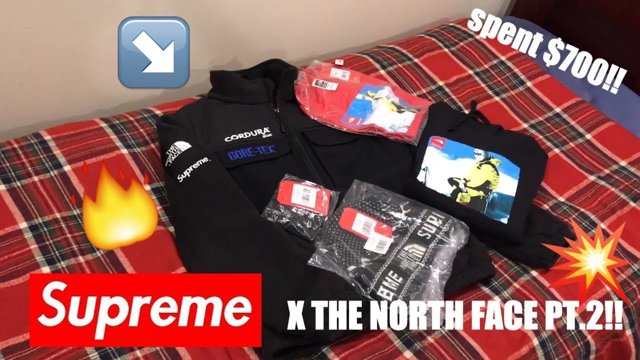 Supreme x The North Face Pt. 2 In-hand review  | FW18 Week 15 | Spent $700+