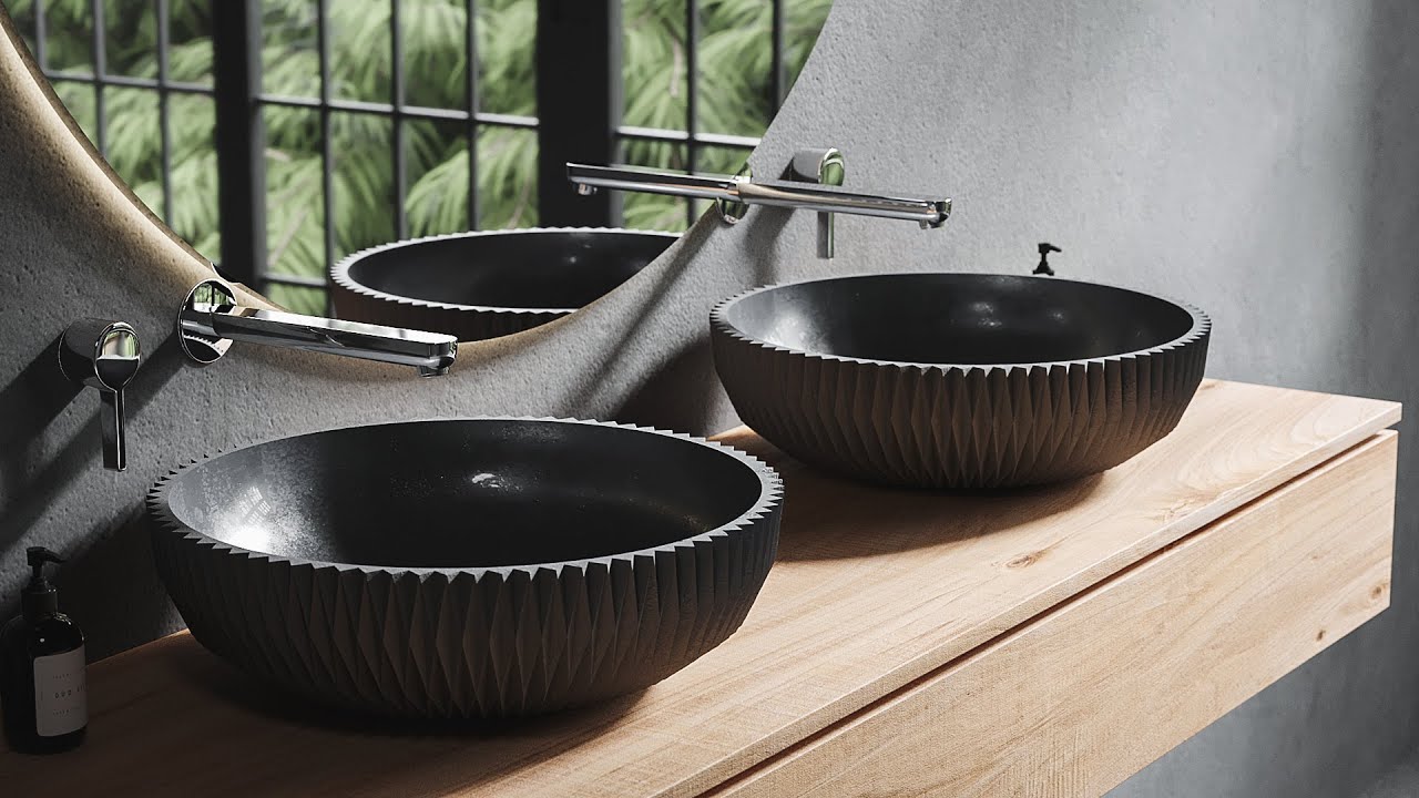 Modern Wash Basin Animation w/ Corona Renderer