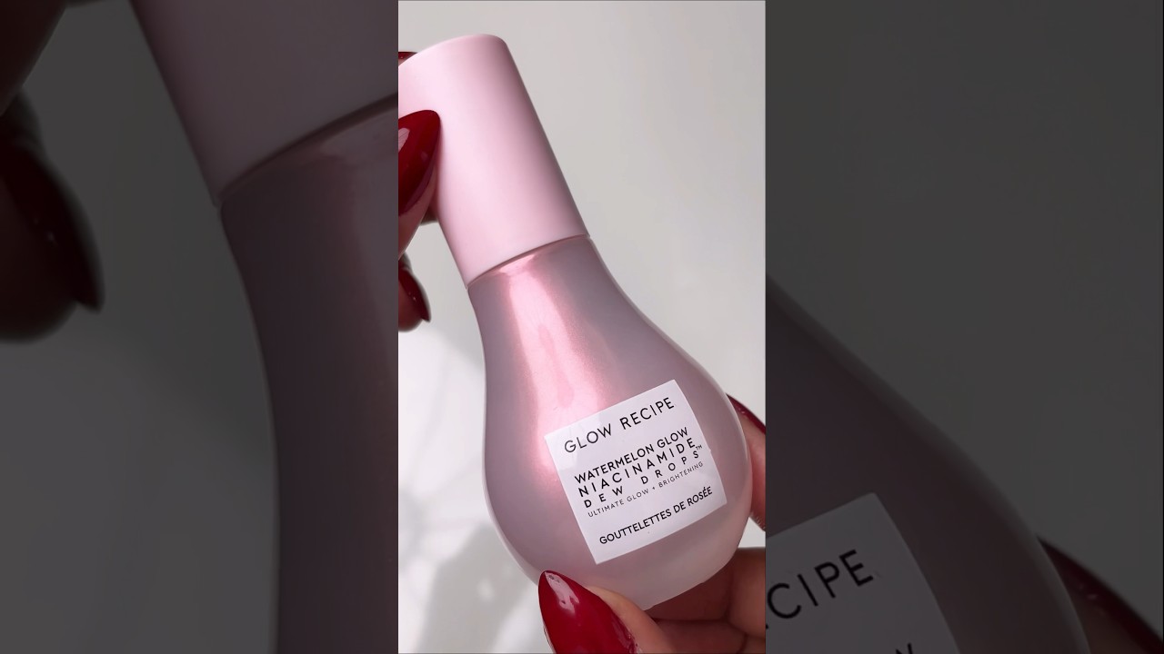 Glow Recipe Watermelon Glow Niacinamide Dew Drops✨ #glowrecipe #glowrecipedewdrops #skincareproducts