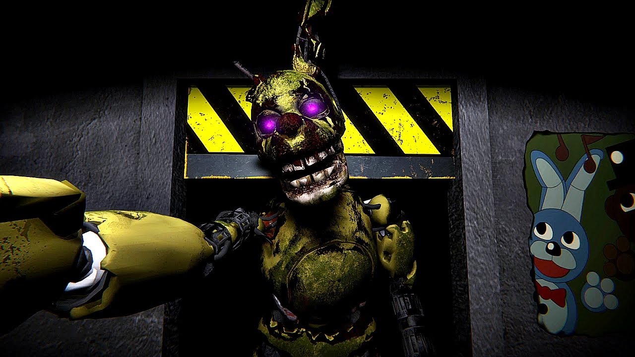 ESCAPANDO DE SPRINGTRAP | AFTER FRIGHT (Nivel 1 y 2) - Gameplay en español
