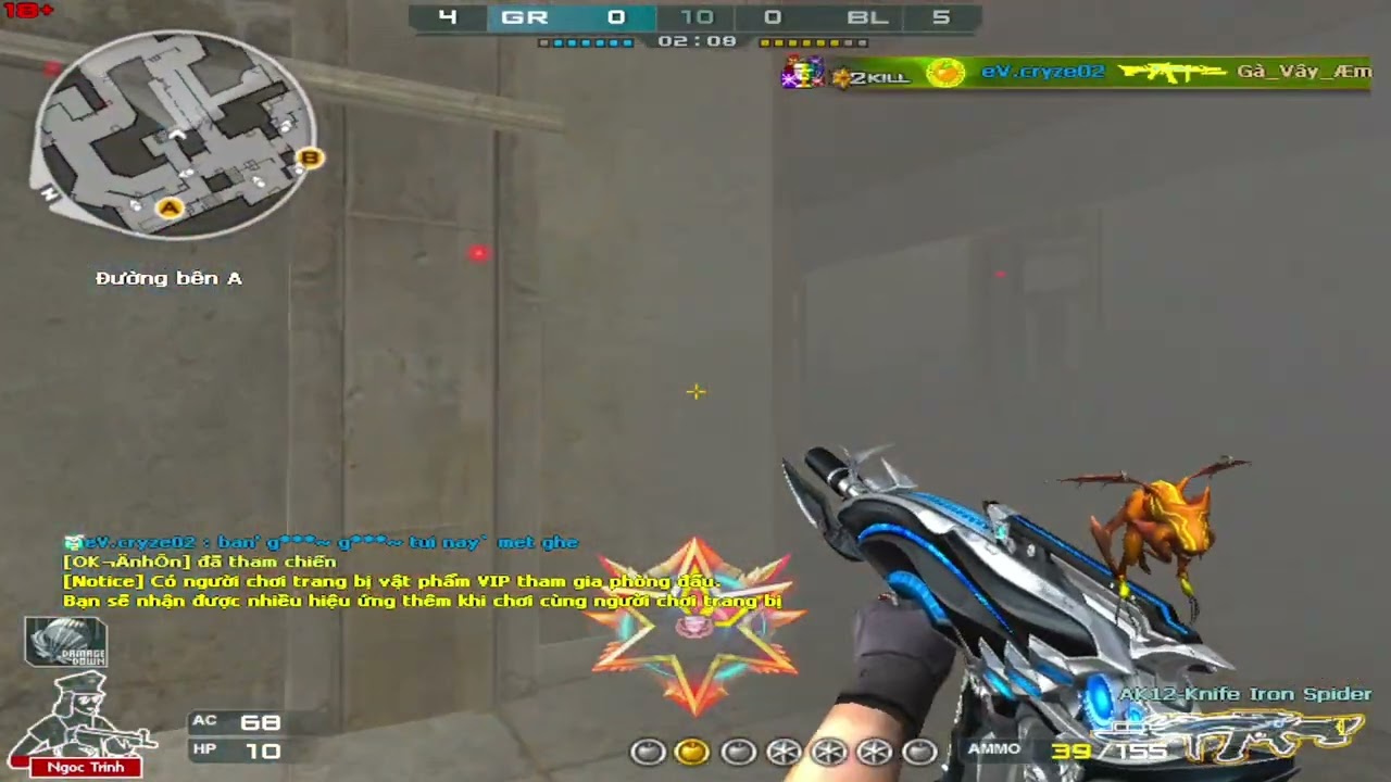 CFVN- Crossfire Frags 8. #crossfire #dotkich