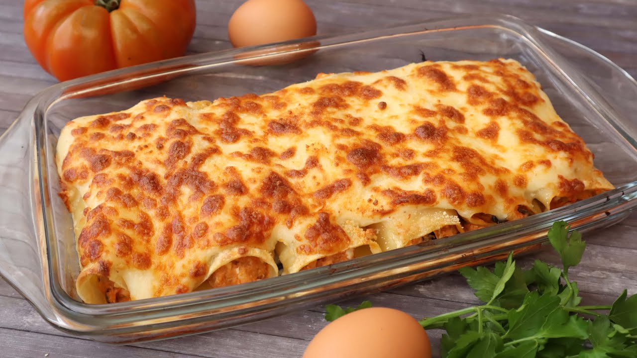 🔔🔔CANELONES DE ATUN facil y rapido