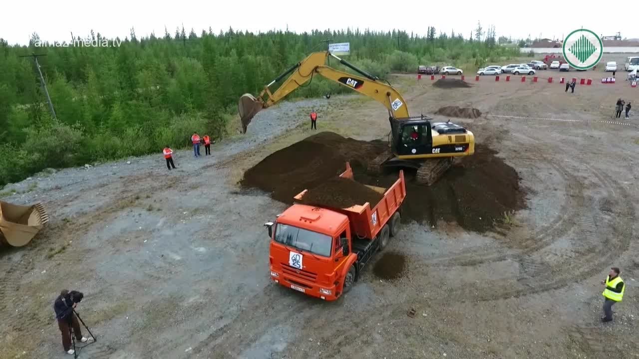 Конкурс профмастерства «Лучший машинист экскаватора» АК «АЛРОСА»