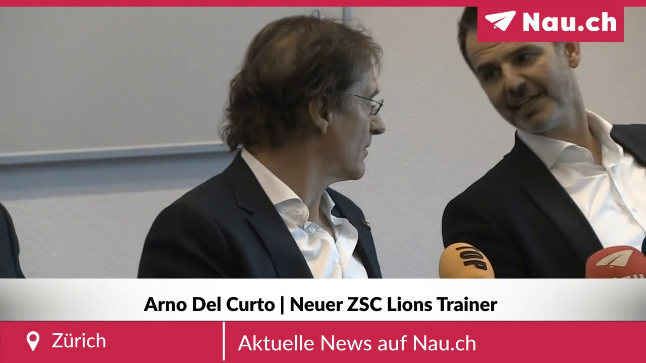 ZSC Lions stellen Trainer Arno Del Curto vor