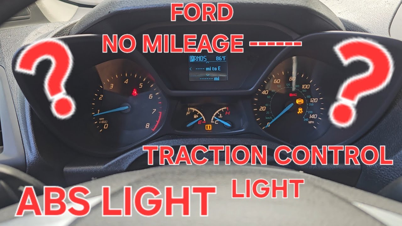 Ford Одометр Пробег Пустой ABS Легкое сцепление Легкое тяжелое рулевое управление Ремонт - Вы мож...