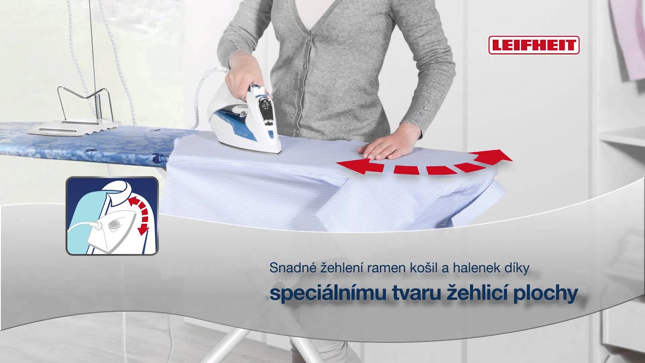 Žehl&iacute;c&iacute; prkno Leifheit AIRBOARD DELUXE XL Plus NF 72590