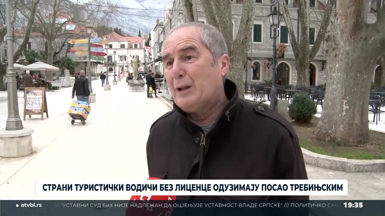 Strani turistički vodiči bez licence oduzimaju posao trebinjskim