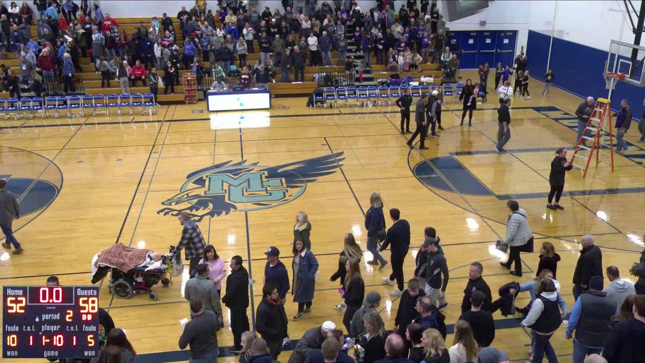 Monona Grove High vs Elkhorn High School Girls' Varsity Basketball