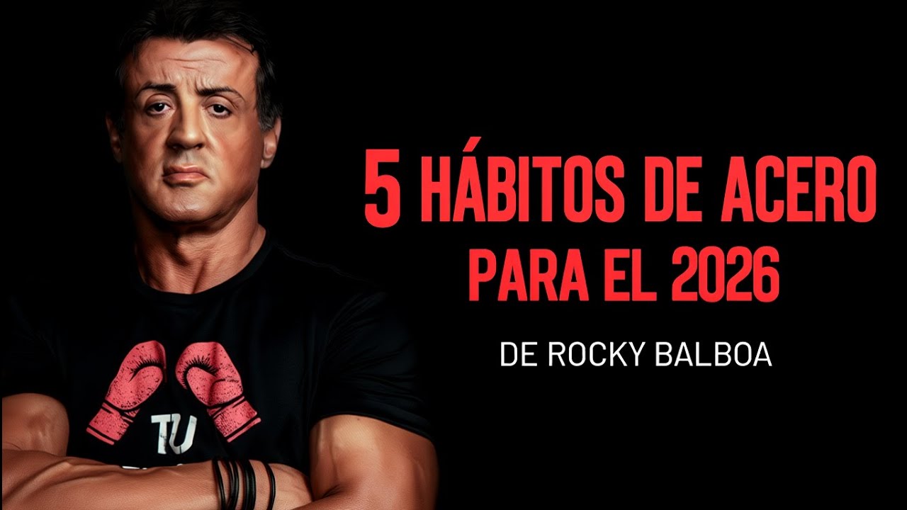 2026 Imparable 5 Hábidos poderosos de Rocky Balboa #motivacion #crecimientopersonal