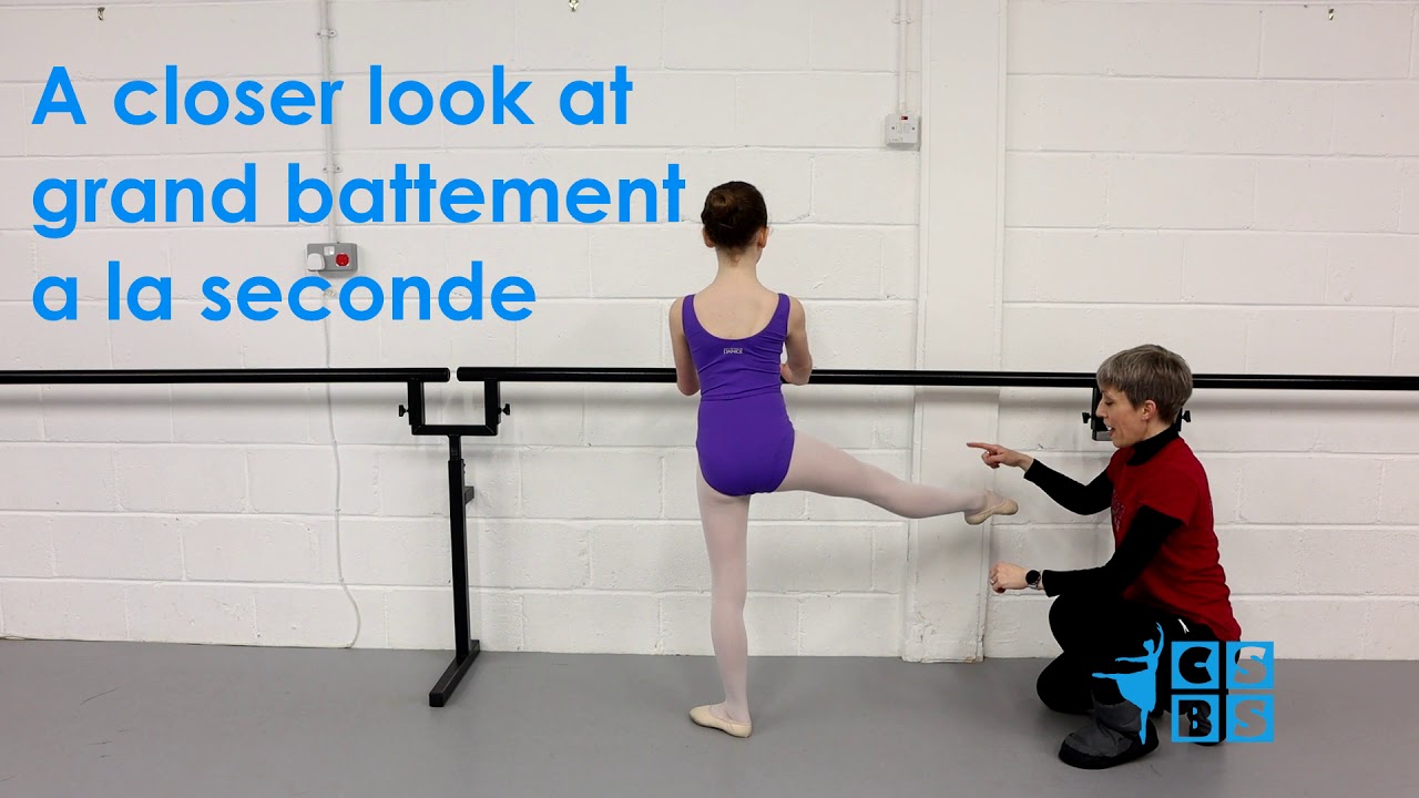 CSBS ballet - Grade 2 practice video