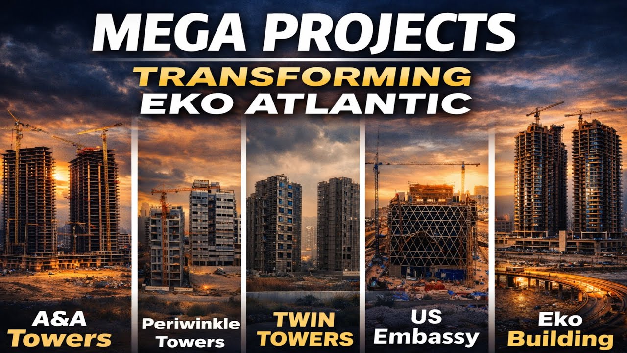 Эко Атлантик изнутри: город стоимостью в миллиард долларов, поднимающийся из океана.