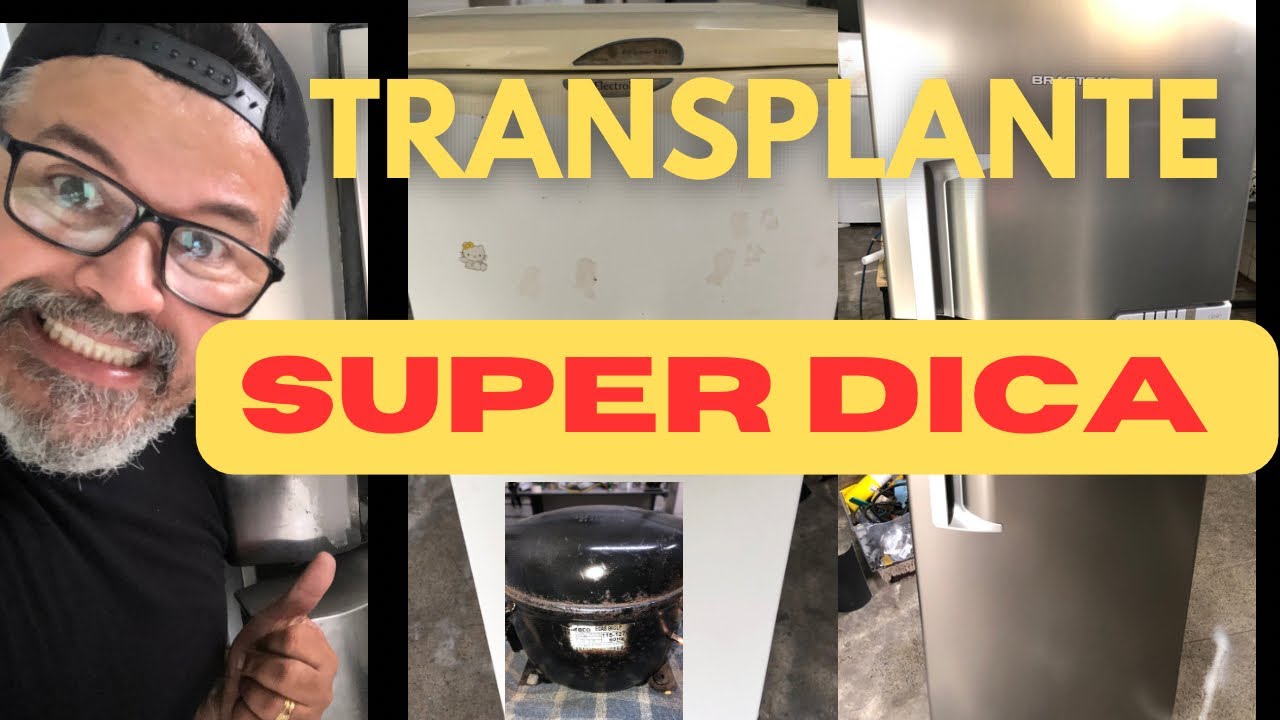 COMO TIRAR MOTOR DE UMA GELADEIRA E COLOCAR EM OUTRA