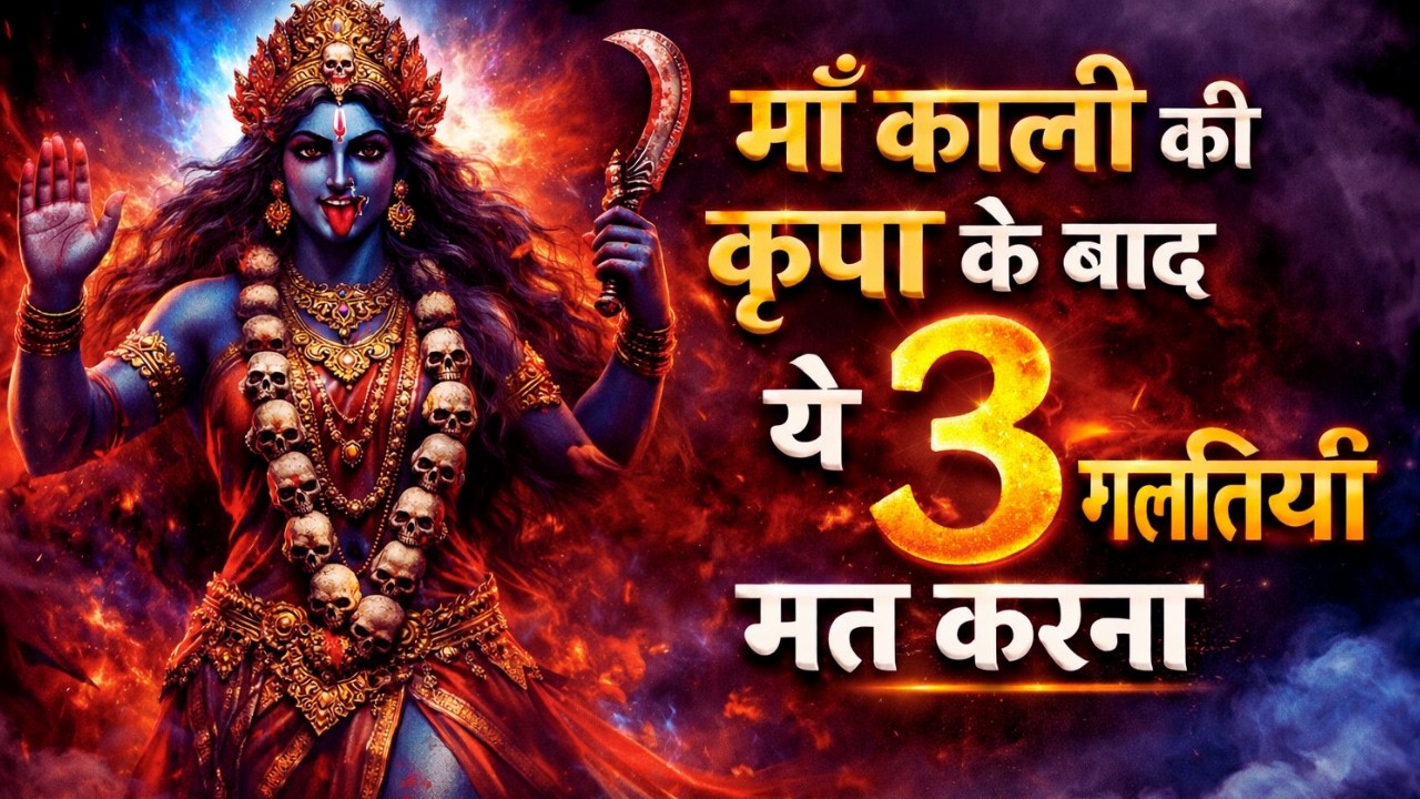 जब माँ काली की कृपा हो तो ये 3 गलतियाँ कभी मत करना | Maa Kali Ka Sandesh | Kali Kripa Rahasya
