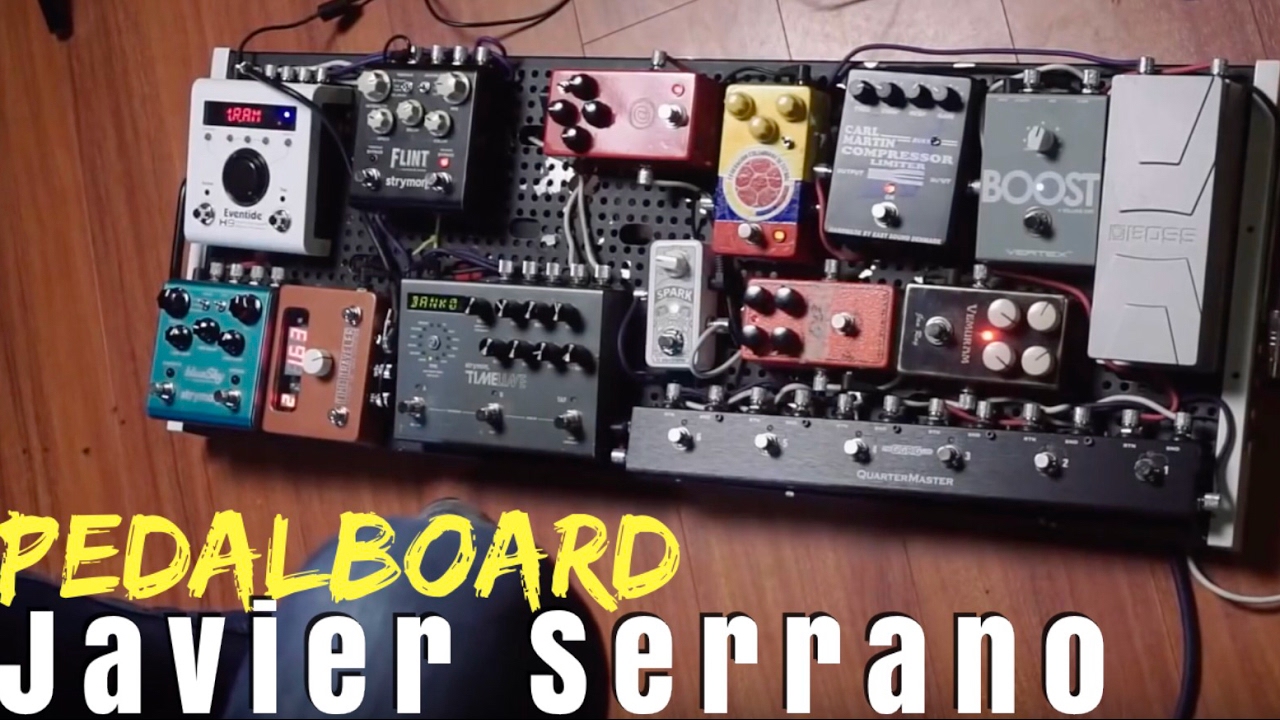 Javier Serrano Gear en Guitarras Custom