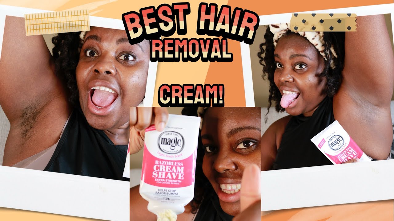 The Best Shaving Cream In The Game !|Watch Me shave with #MagicrazorlessCreamShave!😮😮#shavingcream 