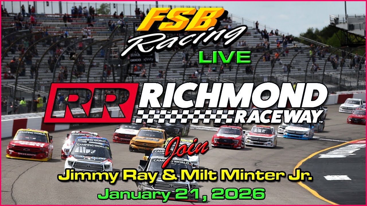 FSB Racing Live Season 54 Trucks at Richmond International Raceway January 21, 2026