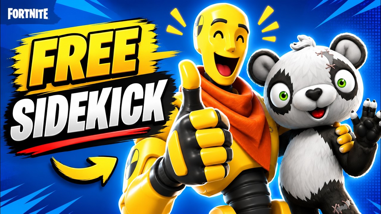 How to Get the FREE Panda Sidekick FAST! 🐼 (640,000 XP Guide) | Fortnite