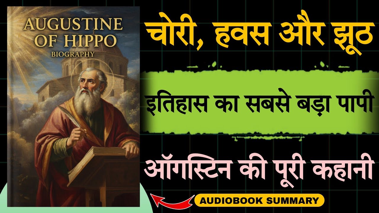 Biography of St. Augustine in Hindi | वासना की कहानी? 😱 | Audiobook school