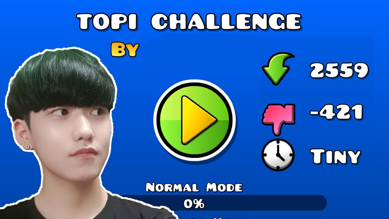 GRANIE W NIELUBIONE WYZWANIA TOPI😗 | Geometry Dash