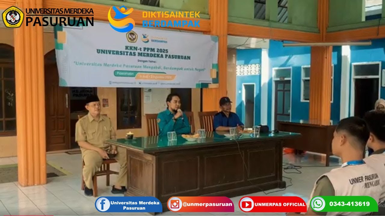 Kegiatan Kelompok 3 KKN-t PPM 20205 Di Desa Sladi, Kabupaten Pasuruan