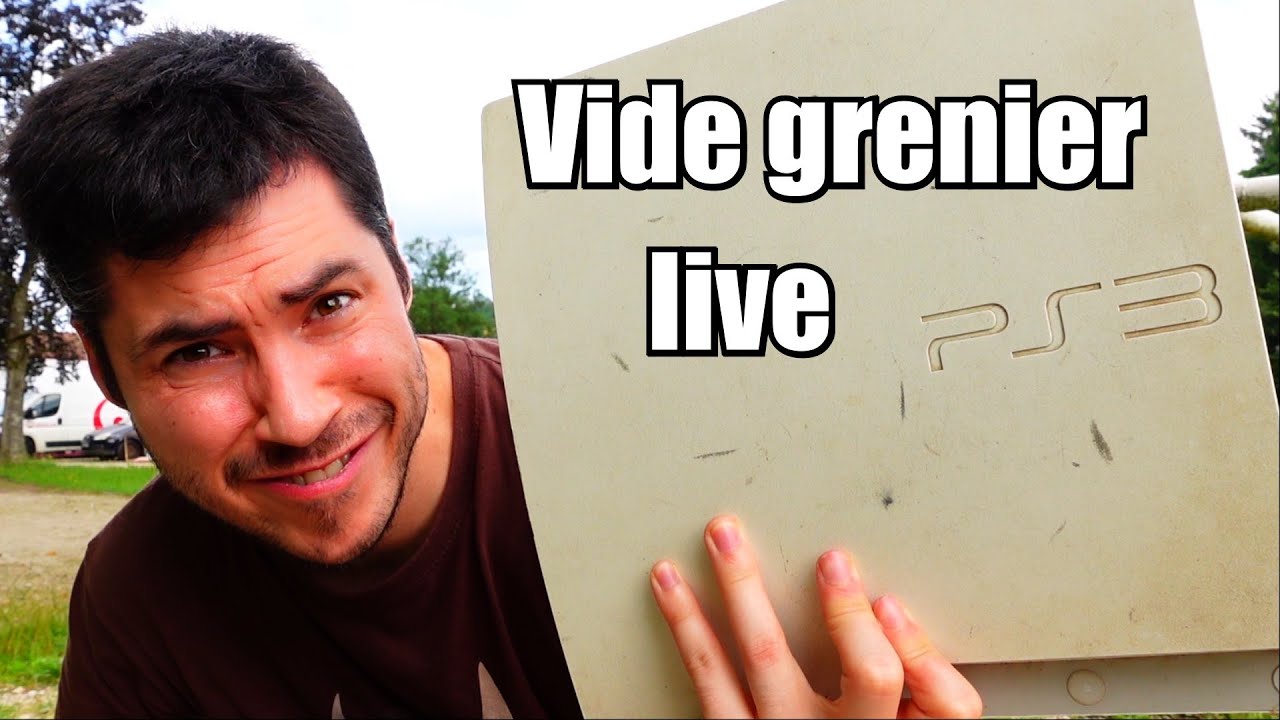 Une PS3 DEGUEULASSE au vide grenier LIVE
