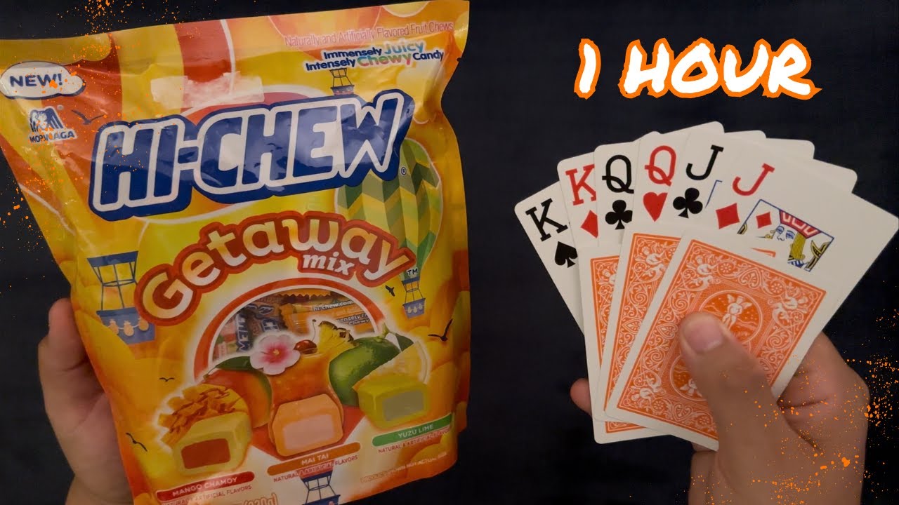 NEW 1 HOUR Hi-Chew Candy Mix ~ Candy 'n' Solitaire