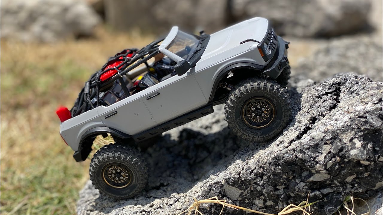 How to chop your SCX24 Bronco body! Simple method & Injora Scale Accessories?