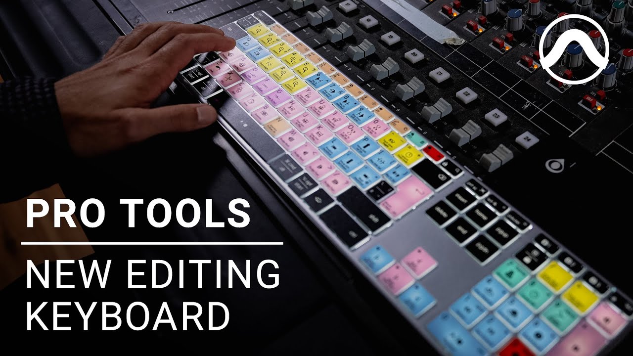 Editors Keys Pro Tools Keyboard with BACK LIGHTS and WIRELESS design | HQ Studios
