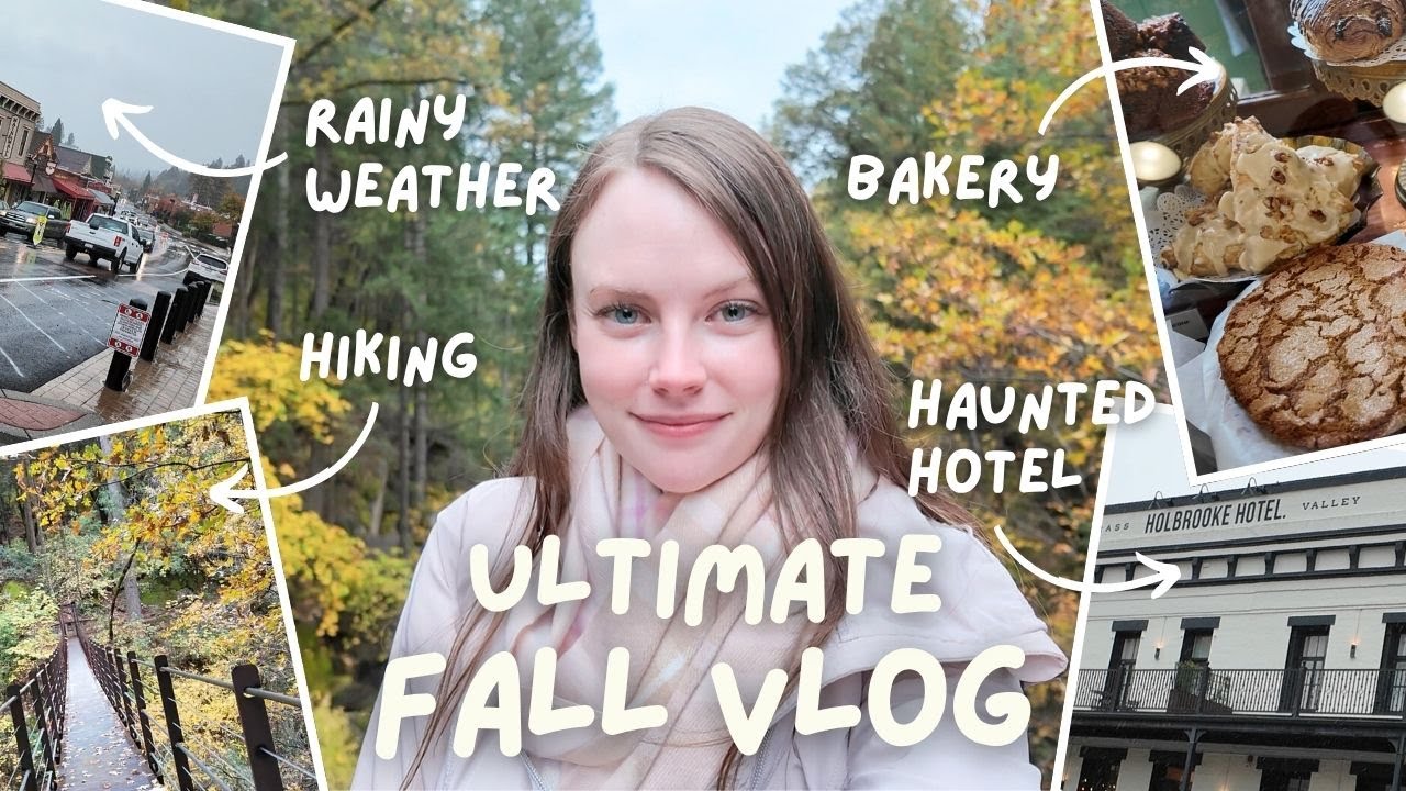 Ultimate fall vlog: small towns, hiking, and haunted hotels!