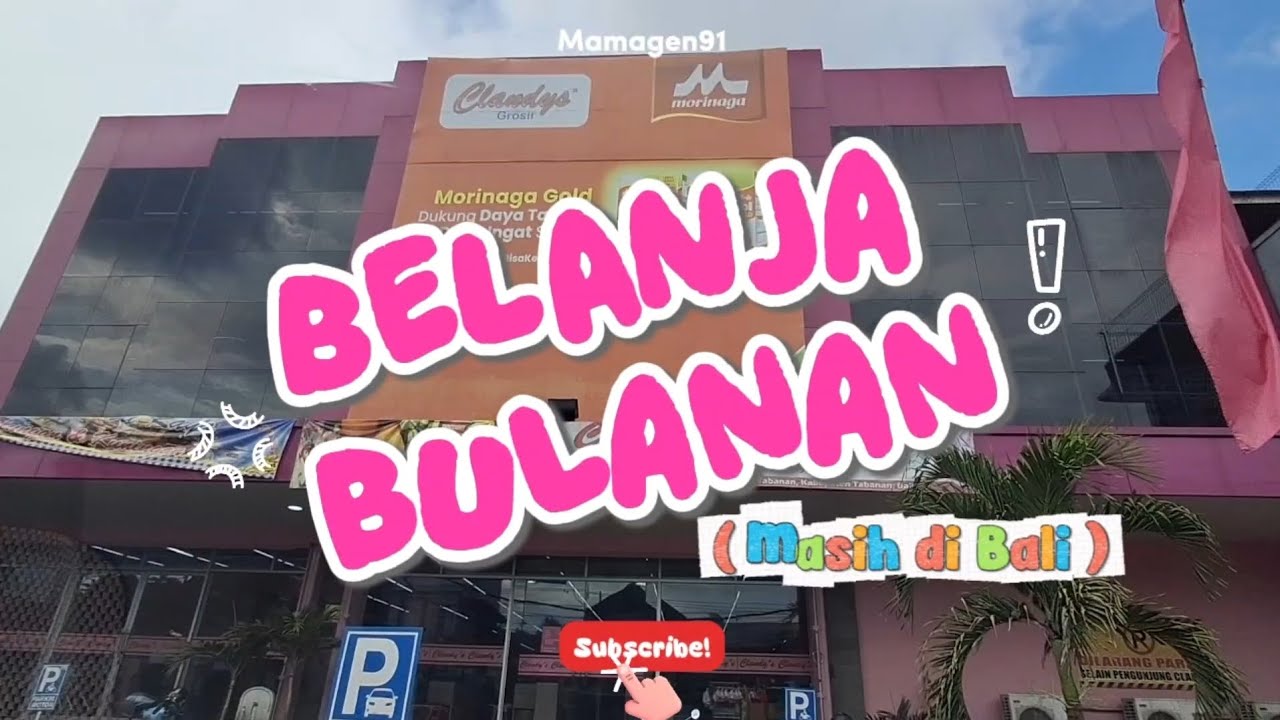 BELANJA BULANAN di Bali !!