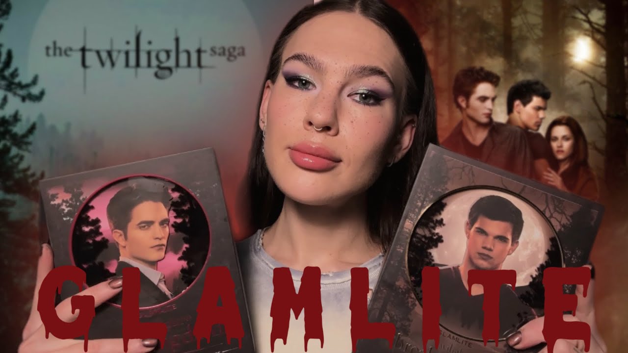 Glamlite x TWILIGHT Джейкоб 🐺| Обзор на палетку+ 3 макияжа 