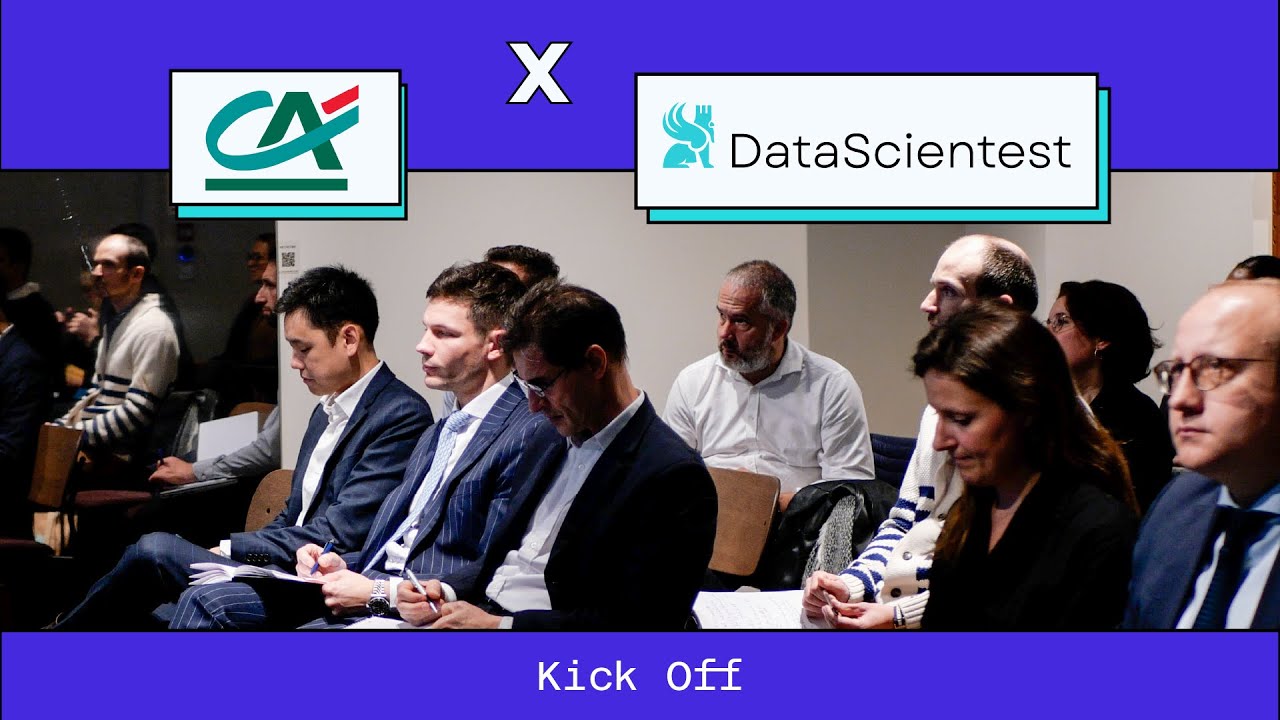 Retour sur le Kick-Off Crédit Agricole x DataScientest ! 🚀