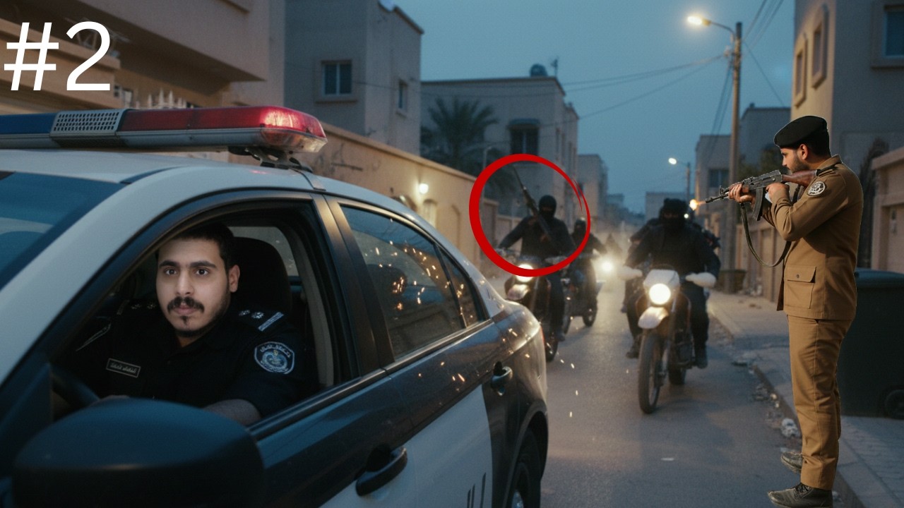 قصة ضابط زياد يهرب من مروجين (الهكر الجنرال)⚠️💔