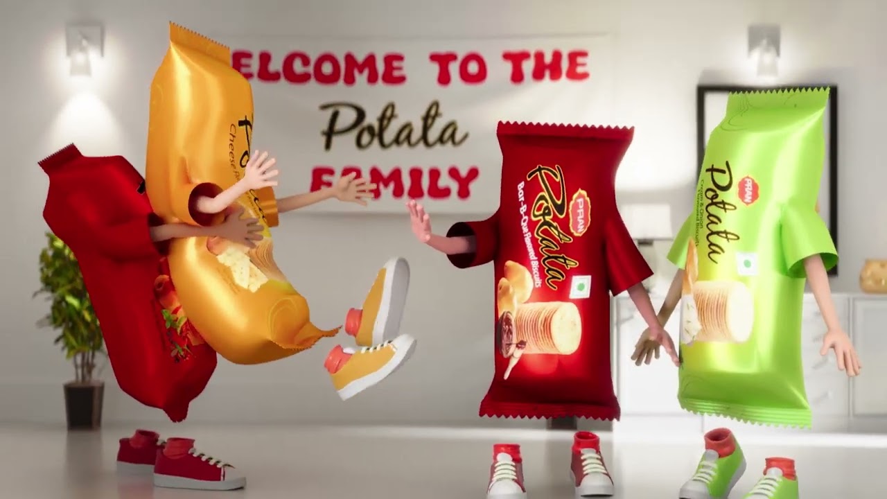 Pran Potata || Chips or biscuit || New family