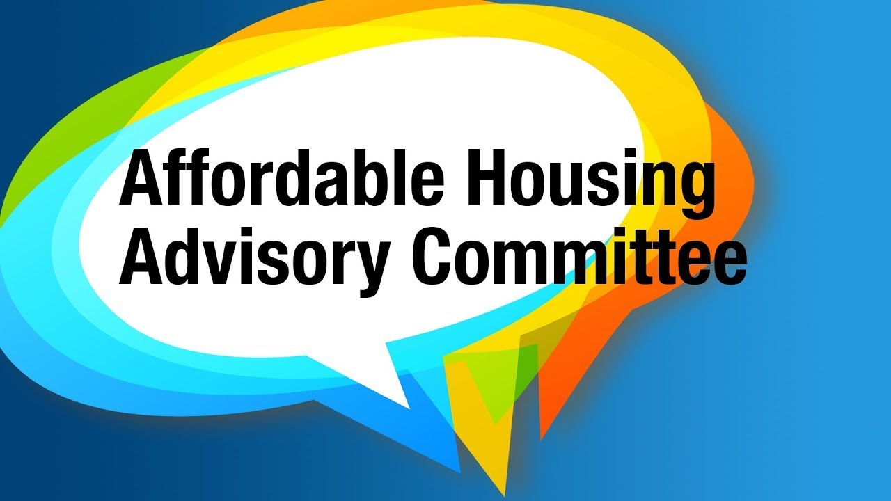 Affordable Housing Advisory Committee - March 5, 2026
