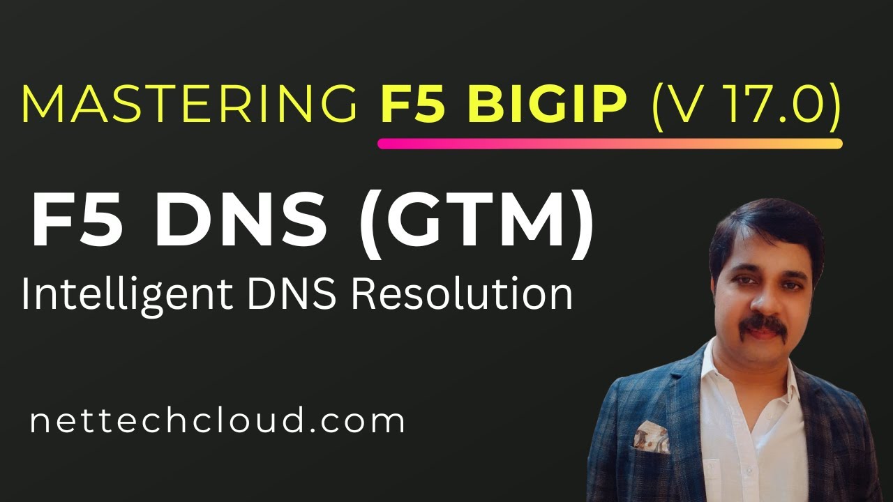 What is F5 BIGIP DNS (GTM) | Intelligent DNS Resolution
