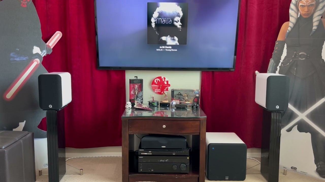Q Acoustics 5020 Playing WITHOUT the sub.