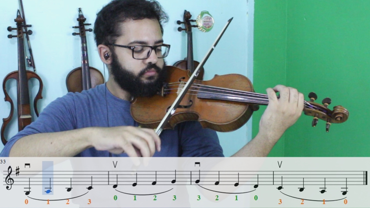 LEGATO | Como fazer no Violino | EXERCÍCIOS SIMPLES | Aulas de Violino Online | INICIANTE 1 #36