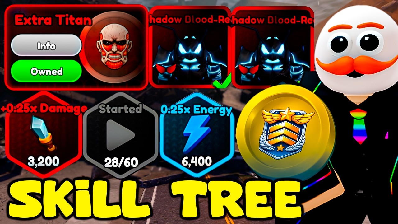 MAIS WARRIORS!  NOVA SKILL TREE TOKEN e DIVISION UPGRADES  no AIME GHOSTS