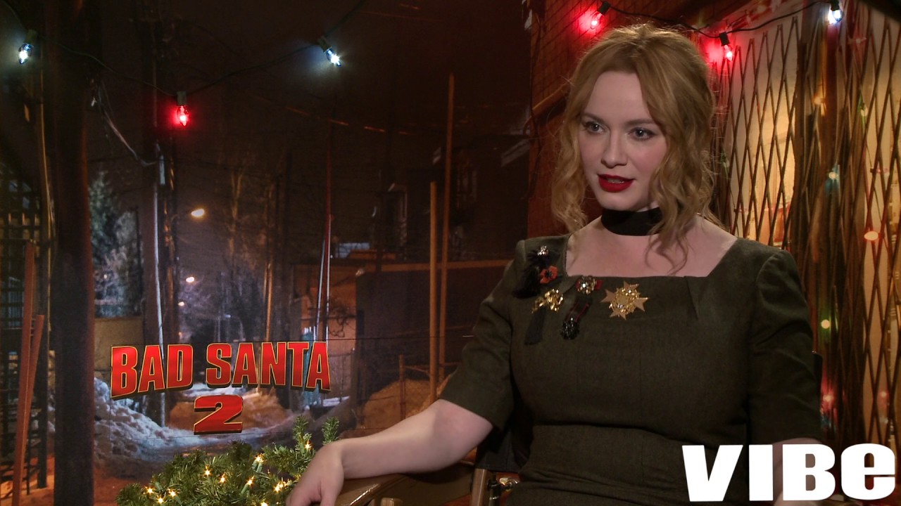 Christina Hendricks Shares Awkward Moments And Playing Diane In Bad Santa 2