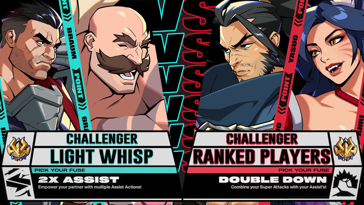 LightWhisp (Braum/Darius) 3300LP! Ranked Match - 2XKO