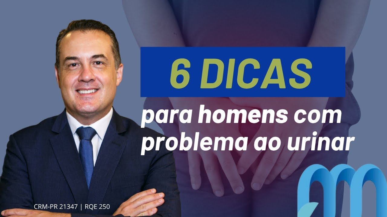 6 dicas para homens com problema ao urinar