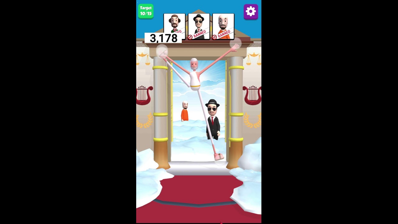 Only 1% of Players Can Pass This Level! 🚫 BARRED GAME : #BarredGame #1PercentClub #HardestG