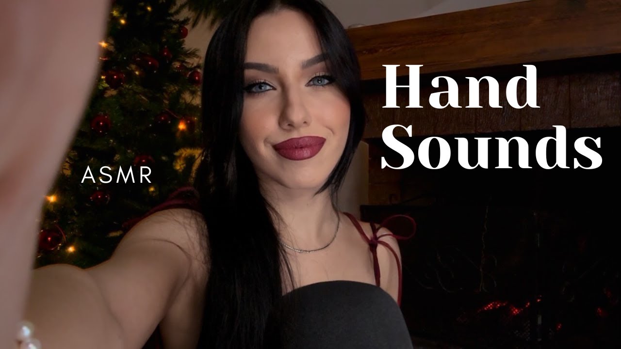 ASMR Relaxing Hand Sounds/Movements, Vortex & Nail Tapping