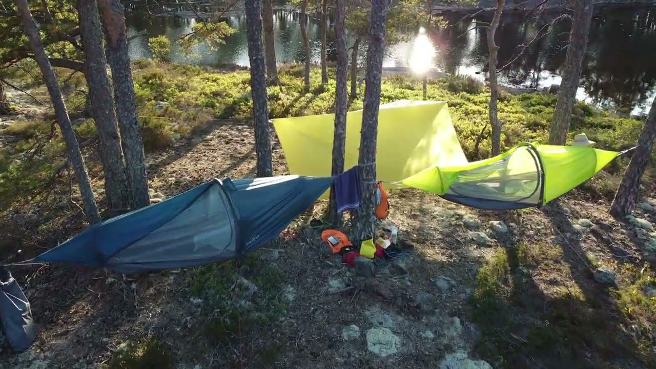 TRESTICKLAN MED PACKRAFT