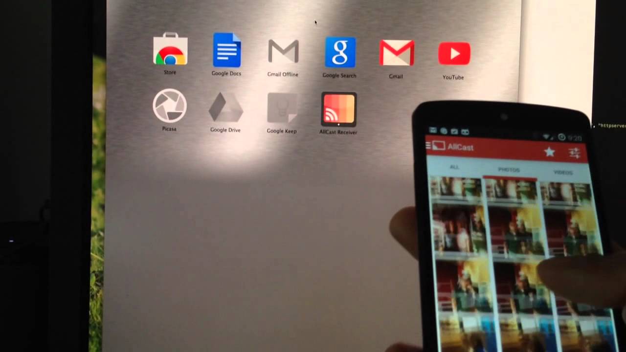 AllCast receiver for chrome